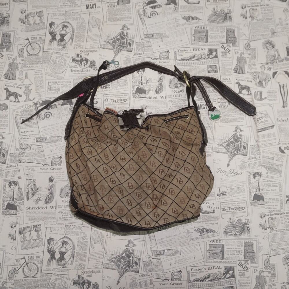 Vintage Y2K Dooney & Bourke Accessories aop monogram logo